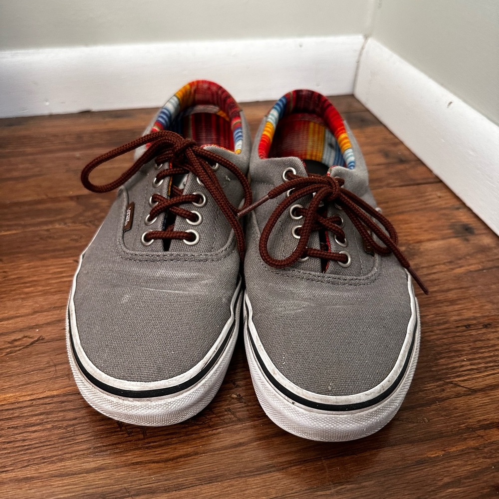 Grey Vans Skateboard shoes (M7.5 W9)